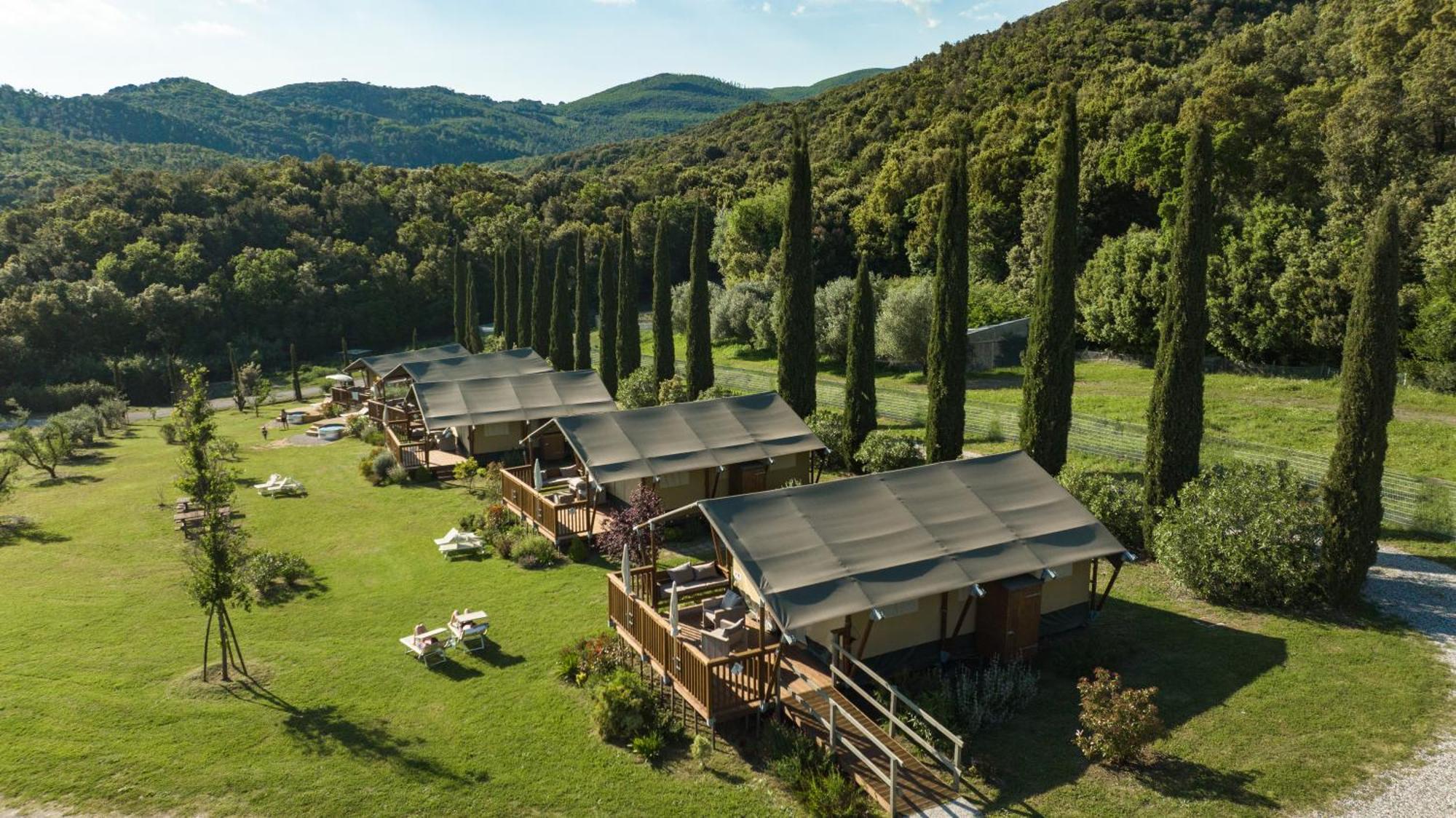 Glamping Le Tegole Hotel Riparbella Luaran gambar