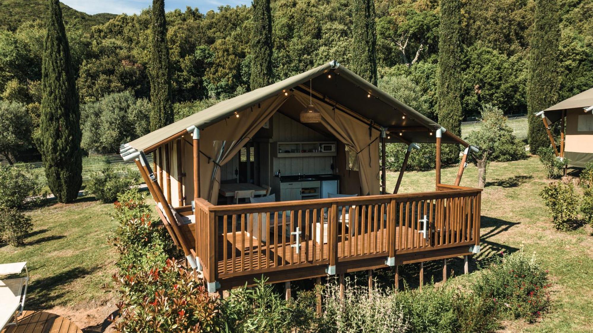 Glamping Le Tegole Hotel Riparbella Luaran gambar