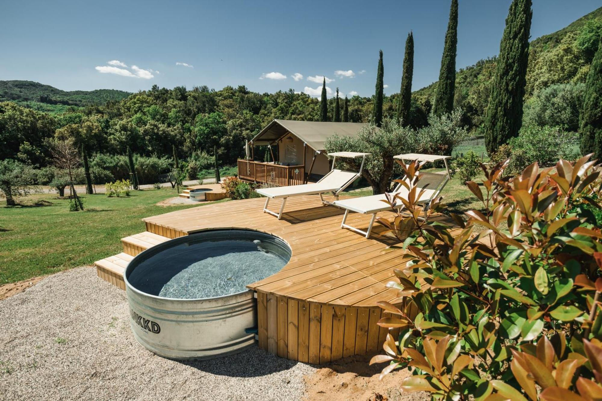 Glamping Le Tegole Hotel Riparbella Luaran gambar