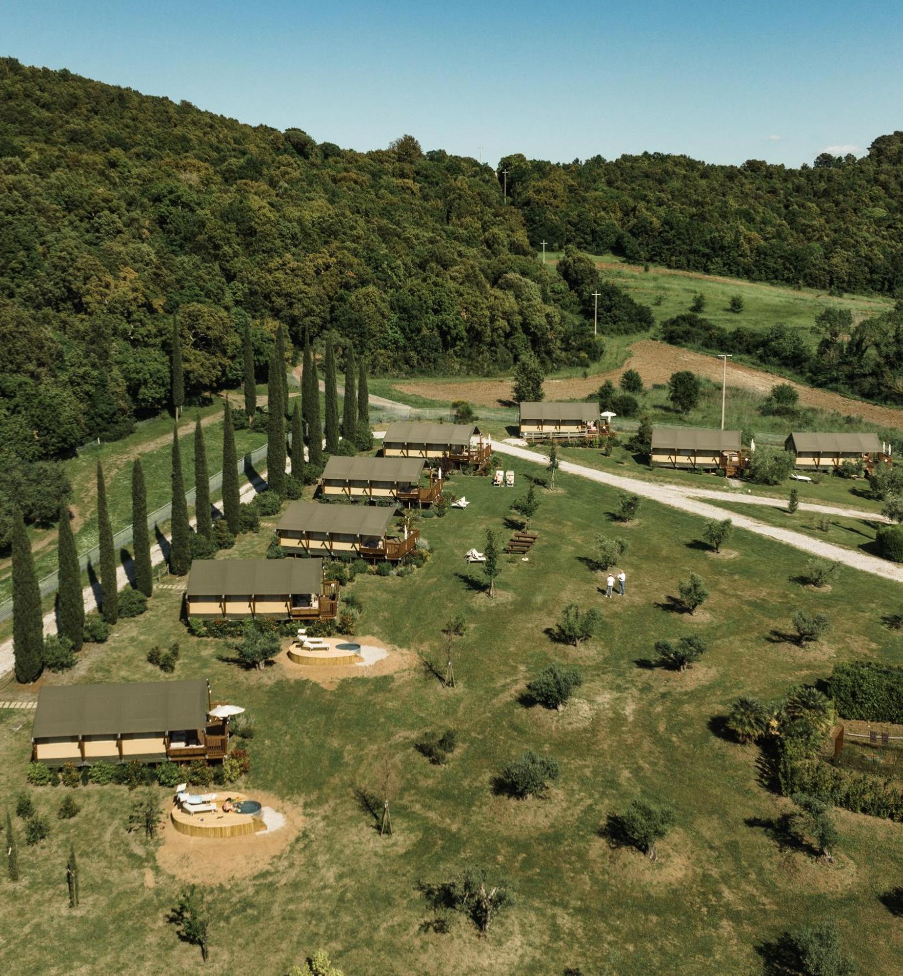 Glamping Le Tegole Hotel Riparbella Luaran gambar